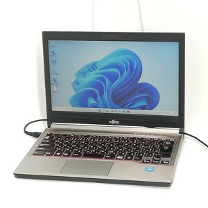 新生活応援セール 大赤字宣言 Wi-Fi有 13.3型ワイド ノートパソコン 富士通 E736/M 中古 Celeron 8GB DVD 無線 Bluetooth Windows11 Office