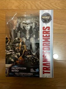 【未使用品】 トランスフォーマー ムービー オプティマスプライム 最後の騎士王 ディセプティコン ニトロ DECEPTICON NITRO TRANSFORMERS