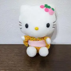 ハローキティ　浴衣キティ　ぬいぐるみ