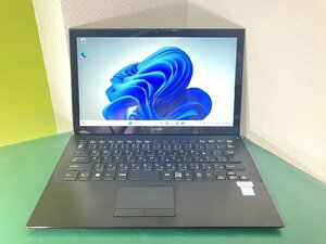 【埼玉発送】【動作確認済】SONY / VAIO S13(VJS131) / Intel(R) Core(TM) i5-6200U CPU@2.30GHz 2.40GHz / 8GB / SSD256GB / Windows11Pro