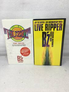 KY-711 VHS Bz 2本セットLIVE RIPPER BUZZ!! THE MOVIE 稲葉浩志 松本孝弘