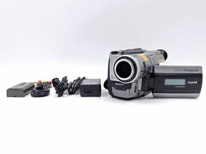 ★☆8mmテープのダビングに！ Digital8 対応 中古 良品 動作確認/点検清掃済 SONY ソニー Handycam ハンディカム DCR-TRV310 S-1150-1☆★