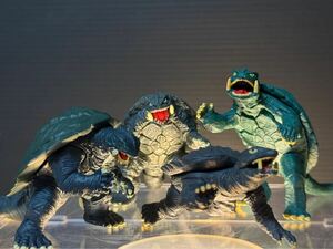 ガメラ フィギュア 4体 セット バンダイ ゴジラ BANDAI 怪獣