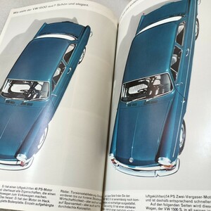 1964 vw volkswagen 1500S type 3 フォルクスワーゲンタイプ3 ジャーマン本カタログ ノッチバッグ、スクエアバッグ、バリアント