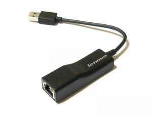 【新品】Lenovo USB2.0 イーサネットアダプター(有線LAN変換アダプタ) U2L 100P-Y1 to ThinkPad Helix (Type 3xx) X1 ②