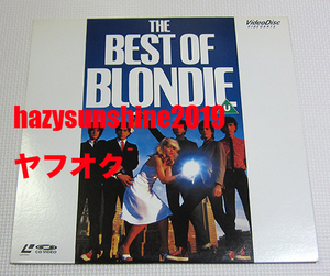 ブロンディ THE BEST OF BLONDIE レーザーディスク LD LASERDISC CALL ME RAPTURE THE TIDE IS HIGH