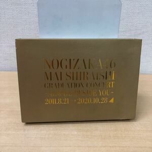 Y1030A NOGIZAKA 46 MAI SHIRAISHI GRANDUATION CONCERT ALWAYS BESIDE YOU 2011.8.21→2020.10.28 Blu-ray 2枚組 セル版 白石麻衣 卒業 