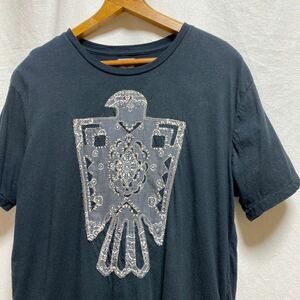 DENIM&SUPPLY サンダーバード パッチワーク 半袖Tシャツ バンダナ ブラック RALPH LAUREN デニムアンドサプライ ラルフローレン