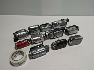 Victor　SONY　JVC Canon ビデオカメラ デジタルビデオカメラ 　カメラ　合計11個