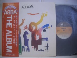 ● 帯付 LP ABBA / ABBA THE ALBUM きらめきの序曲　テイクアチャンス サンキューフォーザミュージック 1978年 DSP-5105 ◇r50728