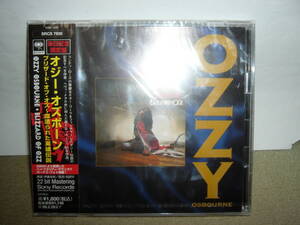 名手故Randy Rhoads/Bob Daisley/Lee Kerslake/Don Airey参加　大傑作1st「Blizzard of Ozz」旧リマスター盤　国内盤未開封新品。