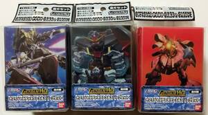 絶版 未開封 ガンダムウォー オフィシャルデッキケース＆スリーブセット 3点 GUNDAM WAR TCG GUNDAM TCG GUNDAM CARD GAME