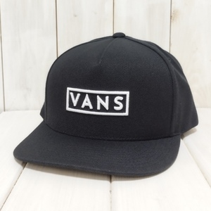 即決【新品】VANS　USバンズ　キャップ　黒　★EASY BOX SNAPBACK