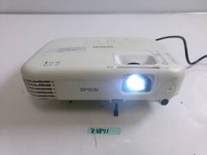 (Z-3871)EPSON LCDプロジェクター EB-S02 通電確認のみ 現状品