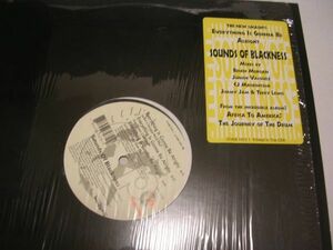 ●R&B 12inch●SOUNDS OF BLACKNESS / EVERYTHING IS GONNA BE ALRIGHT