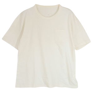 VISVIM ビズビム 22SS 0122105010017 JUMBO TEE S/S C/WS カシミヤ 天竺製 クルーネック ワンウォッシュ 半袖 Tシャツ【未使用】【中古】