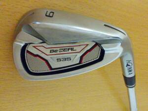 本間ゴルフ HONMA ホンマ BeZEAL 535 ビジール 9番アイアン 9I NSPRO950GH S