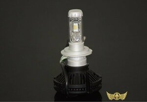 MADMAX バイク用品 X3 LED H7 ヘッドライト フォグランプ 防水 12V/24V 6500K 1個入りバルブ CBR GL1800 NT750 VTR GT400【送料800円】