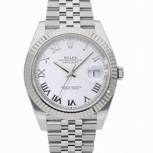 ロレックス デイトジャスト 41 ホワイトローマ 126334 新品 メンズ 送料無料 腕時計