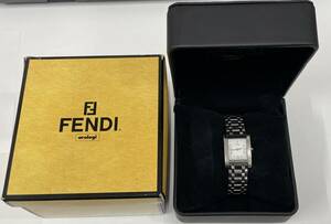 FENDI フェンディ orologi 腕時計 白文字盤 033-7000L-521 レディース 時計 保管品 注目99円スタート