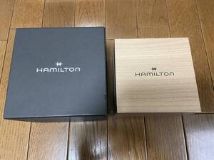 美品純正　HAMILTON　ハミルトン　ギャランティーカード（型番無記名）　BOX一式　セット