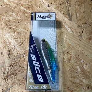 新品　マリア スライス 70 アピールイワシ マリア MARIA 70mm 15g SLICE　