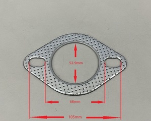 未使用品　汎用　マフラー　ガスケット　50φ用　内径52.9mm　1枚