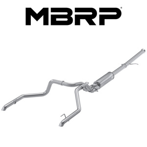 MBRP 2022- シボレー シルバラード1500 ZR2 6.2L V8 キャットバック エキゾースト 正規輸入品