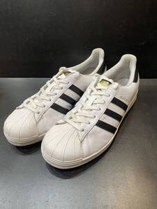 限定！激レア！白/黒★アディダス SS スーパースター ADIDAS GOLF ゴルフシューズ　28.5ｃｍ