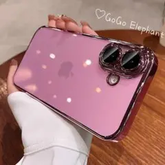 韓国♡チタニウムに一番映え♪ 黄ばまないクリア 高級感 iphone カバー