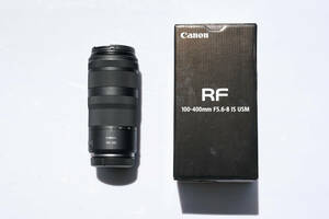 【美品】Canon/キャノン RF100-400mm f5.6-8 IS USM 望遠ズーム