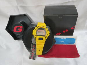 12【時計】　カシオ CASIO　G-SHOCK　FOX FIRE フォックスファイアー　1199　DW-6630B　取説・ケース　腕時計　電池切れ　保管品