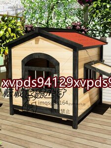 犬小屋 屋外 犬 ハウス 猫 ハウス 犬舎 木製 防水ケージ犬小屋犬小屋・ケージ 大中犬小屋ペットの犬小屋屋外の猫小屋防寒暖かい