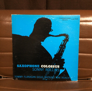 SONNY ROLLINS SAXOPHONE COLOSSUS レコード LP 国内盤 1956年