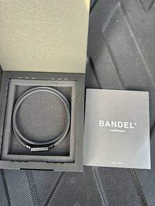 BANDEL バンデル　NEUTRAL ニュートラル All Black 磁気ネックレス　52cm　未使用品　送料無料