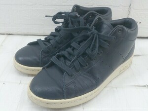 ◇ adidas Originals by HYKE S79346 STAN SMITH コラボ スニーカー シューズ サイズ 23.5cm ネイビー レディース P