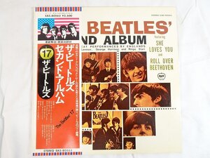 東Nwj006▲/【見本盤/帯付/美品】The Beatlesビートルズ「THE BEATLES