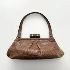 MIUMIU Archive Crocodile Embossed Bag