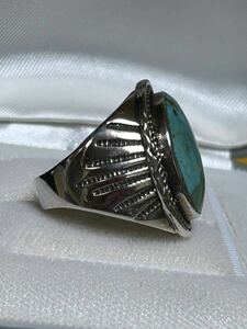 ネイティブ・アメリカン ターコイズ silver 925 ring #15 