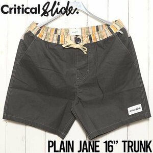 【送料無料】ボードショーツ サーフパンツ Critical Slide クリティカルスライド TCSS PLAIN JANE 16 TRUNK BS24081 30インチ