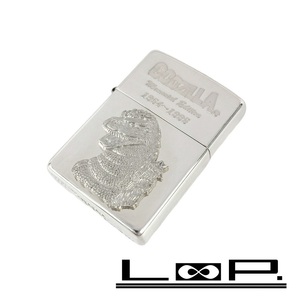 ■1円～■未使用■スターリング■ゴジラ■　ZIPPO ジッポ ライター タバコ 煙草 シルバー SV 925 1996 1スタ 【221071】★