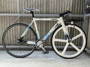 希少 チネリ MASH parallax Sサイズ 完成車 cinelli マッシュ パララックス エアロスポーク ピスト アルミ