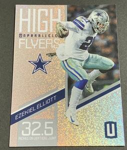 2019 Panini Unparalleled High Flyers Ezekiel Elliott No.HF-EE Cowboys NFL エゼキエル・エリオット カウボーイズ　インサート