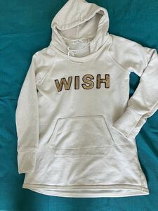 【8‐0】WISH（パーカー付きワンピース・フリーサイズ）／古着