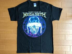 新品　MEGADETH メガデス 30周年　Tシャツ　Mサイズ　ロックTシャツ　黒
