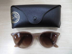 11F551MZ10◎Ray-Ban レイバン RB4305-F 6166/13 53□19-150 3N サングラス メガネ 眼鏡フレーム ケース付き◎中古