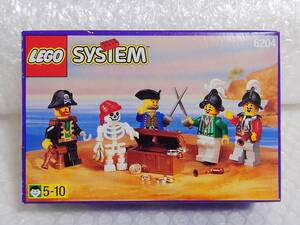 未開封+廃盤品+難あり　LEGO　SYSTEM　5-10　6204　PIRATES　南海の勇者　レゴ　パイレーツ