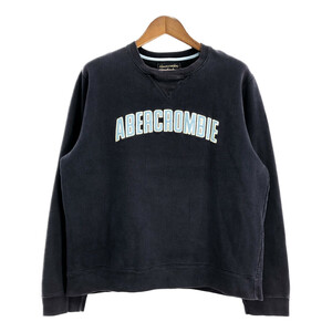 90年代 Abercrombie & Fitch アバクロンビーアンドフィッチ スウェット ネイビー (メンズ XL) 中古 古着 S4154