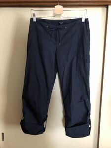 ★Abercrombie&Fitchアバクロンビー&フィッチ コットンパンツ★サイズ0★ネイビー