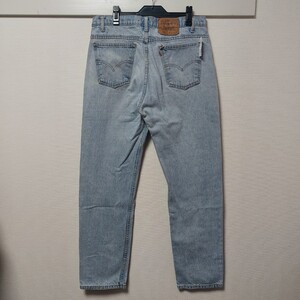 90年製 US古着 Levis 505 W36 L32 メキシコ製 ジーンズ オレンジタブ ジーパン デニムパンツ メンズブ 古着 リーバイス505 05J1401mel